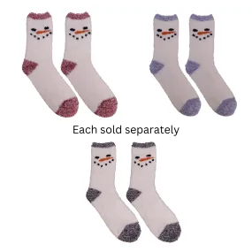 2-Pair Snowman Therapeutic Spa Socks