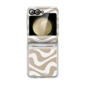 Galaxy Z Flip6 Cosmo - Beige Swirl