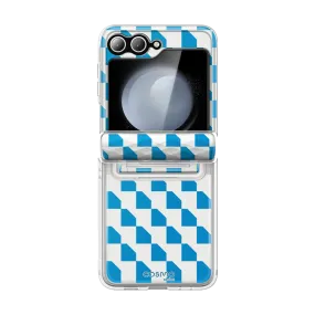 Galaxy Z Flip6 Cosmo - Blue Checker