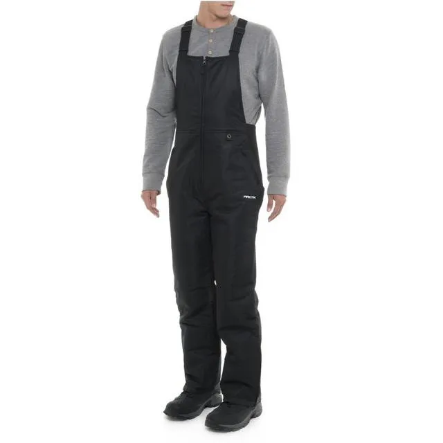 Men's Insulated Black Bib Overalls