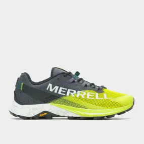 Merrell Mens Mtl Long Sky 2 Trail Running Shoe Grey/Yellow _ 173932 _ Grey