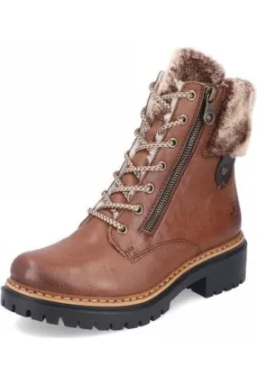 Rieker Ladies Boots 72608 24 brown